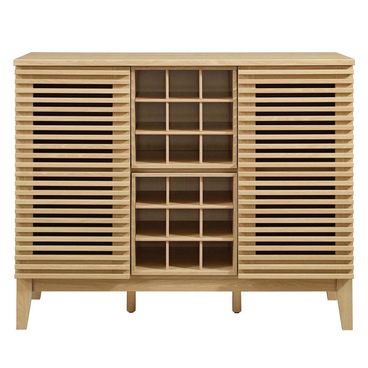Oak Bar Cabinet I63665