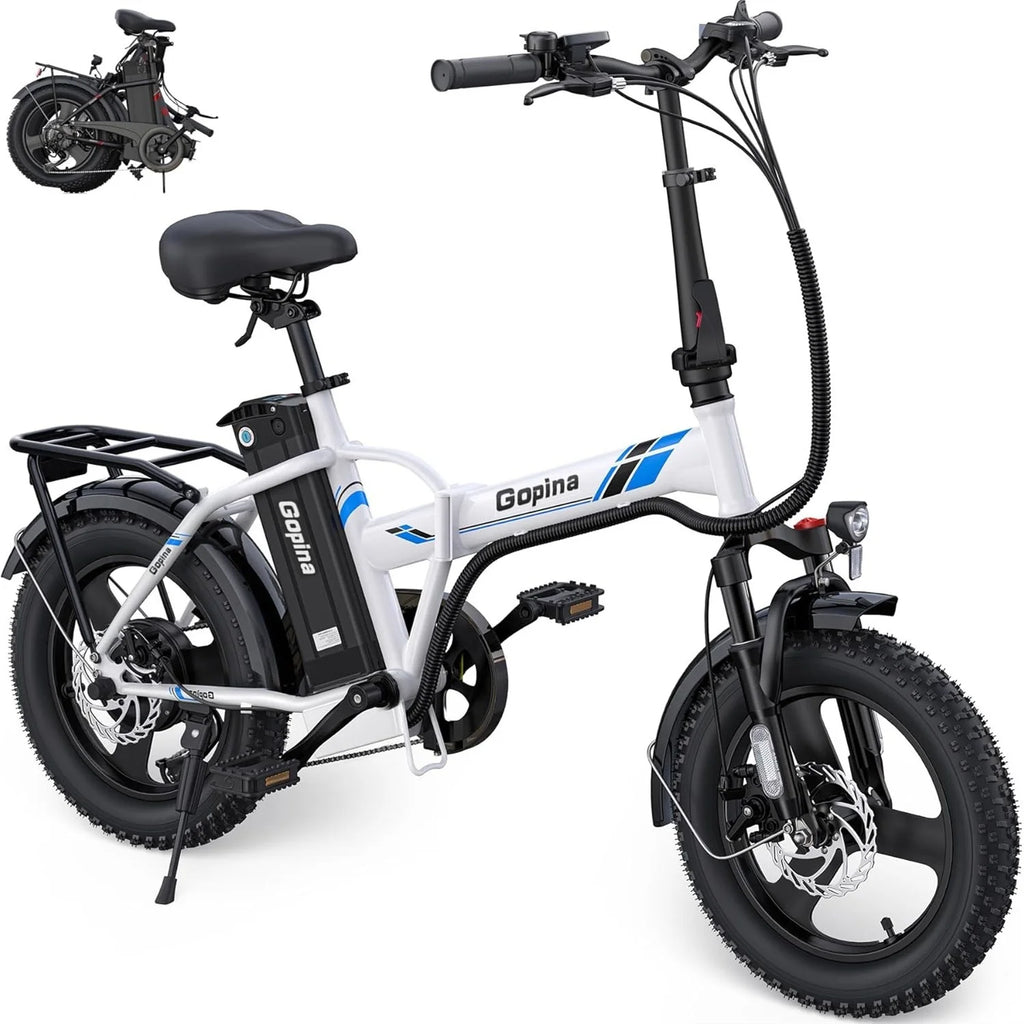 350W Fat Tire Folding Electric Bike A520