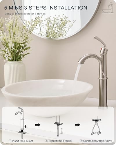 Oil Rubbed Bronze Vessel Sink Faucet U58516