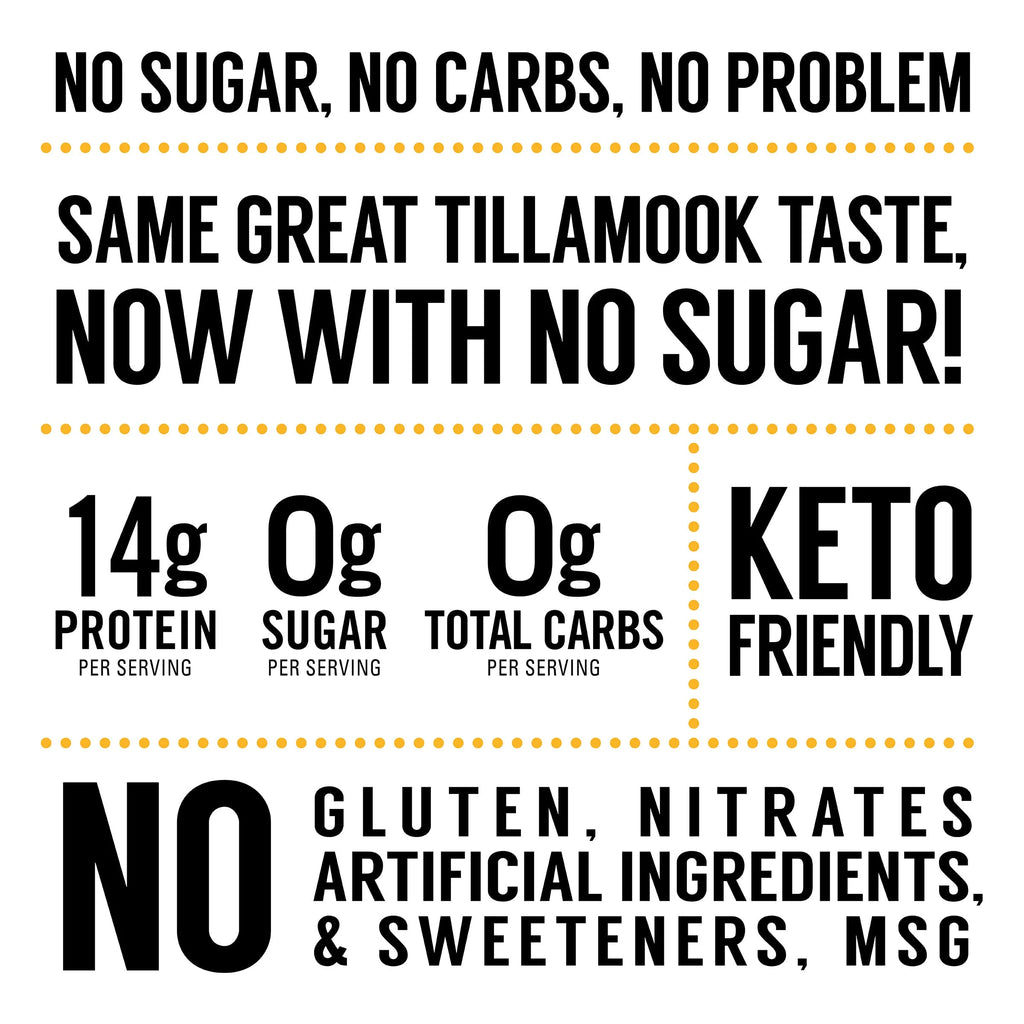 Zero Sugar Beef Jerky 6.5 Ounce Pack of 2 O4408