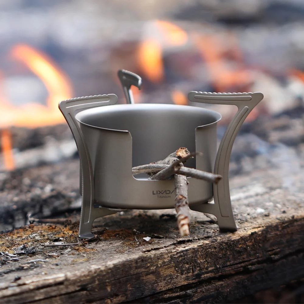 Ultralight Mini Pocket Alcohol Stove Titanium B50940