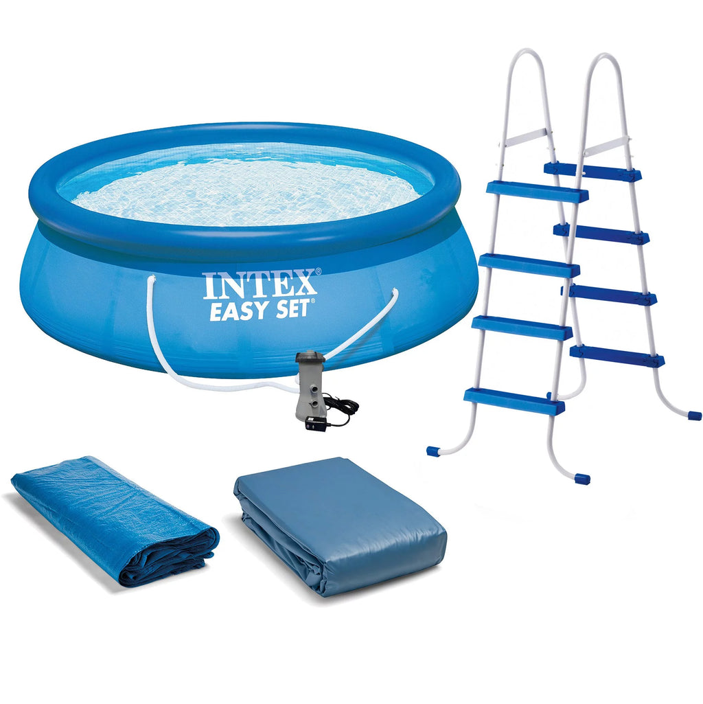Above Ground Swimming Pool with Ladder, Pump and Debris Cover R783250