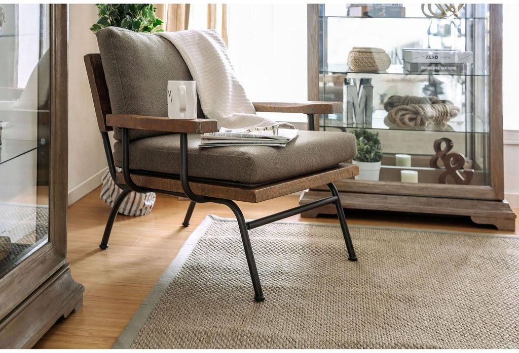 Light Brown Accent Chair G2507