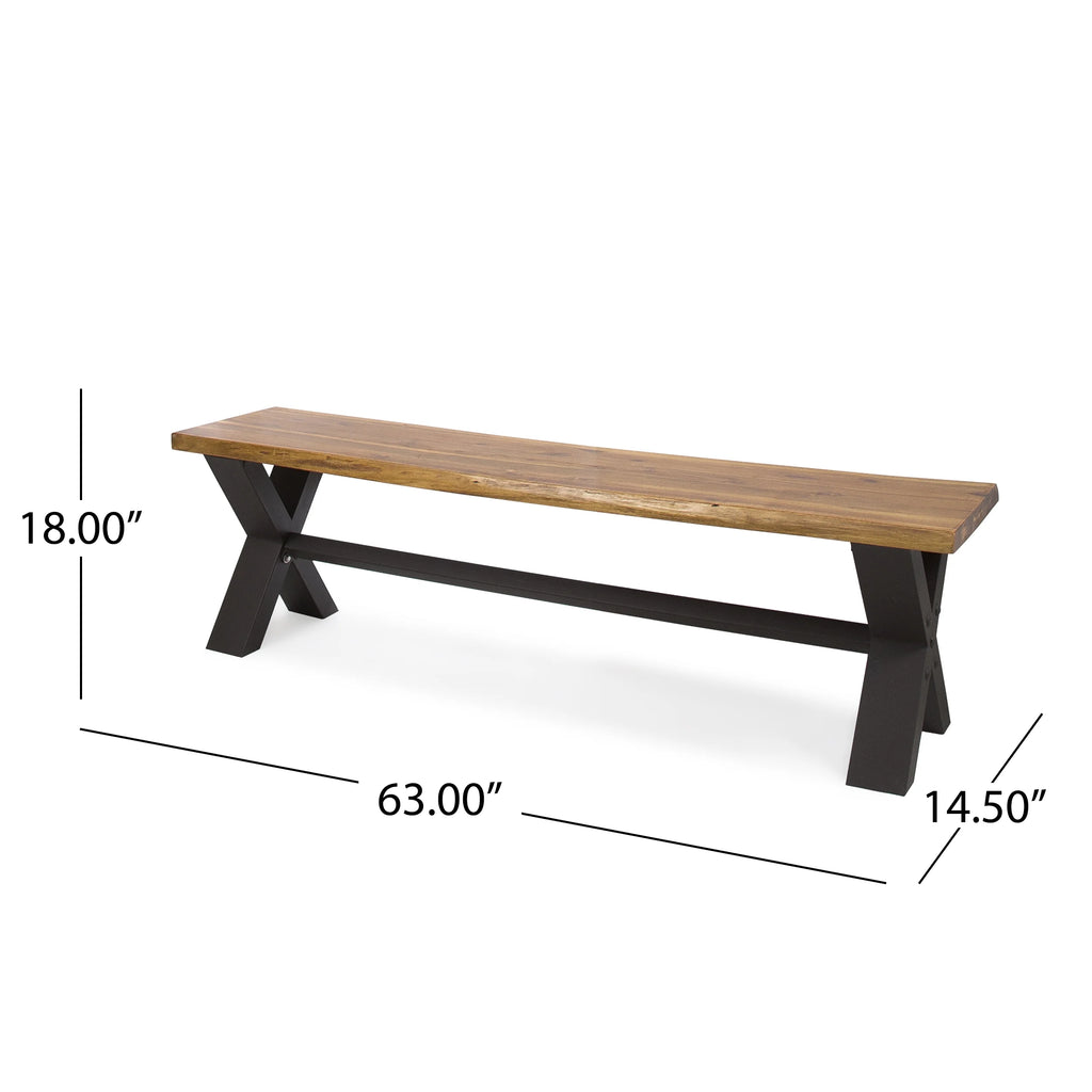 Acacia Wood Dining Bench E52911