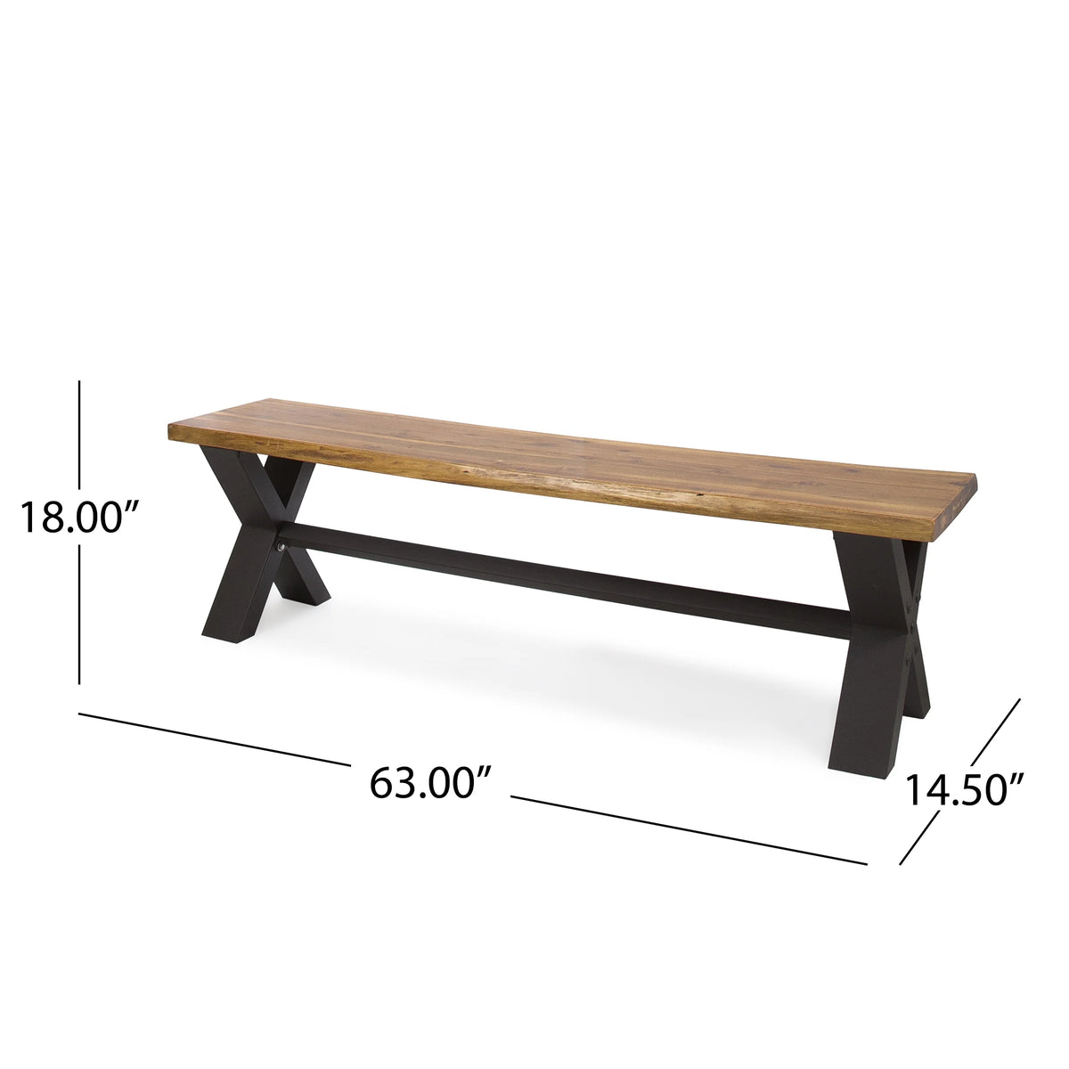 Acacia Wood Dining Bench E52911