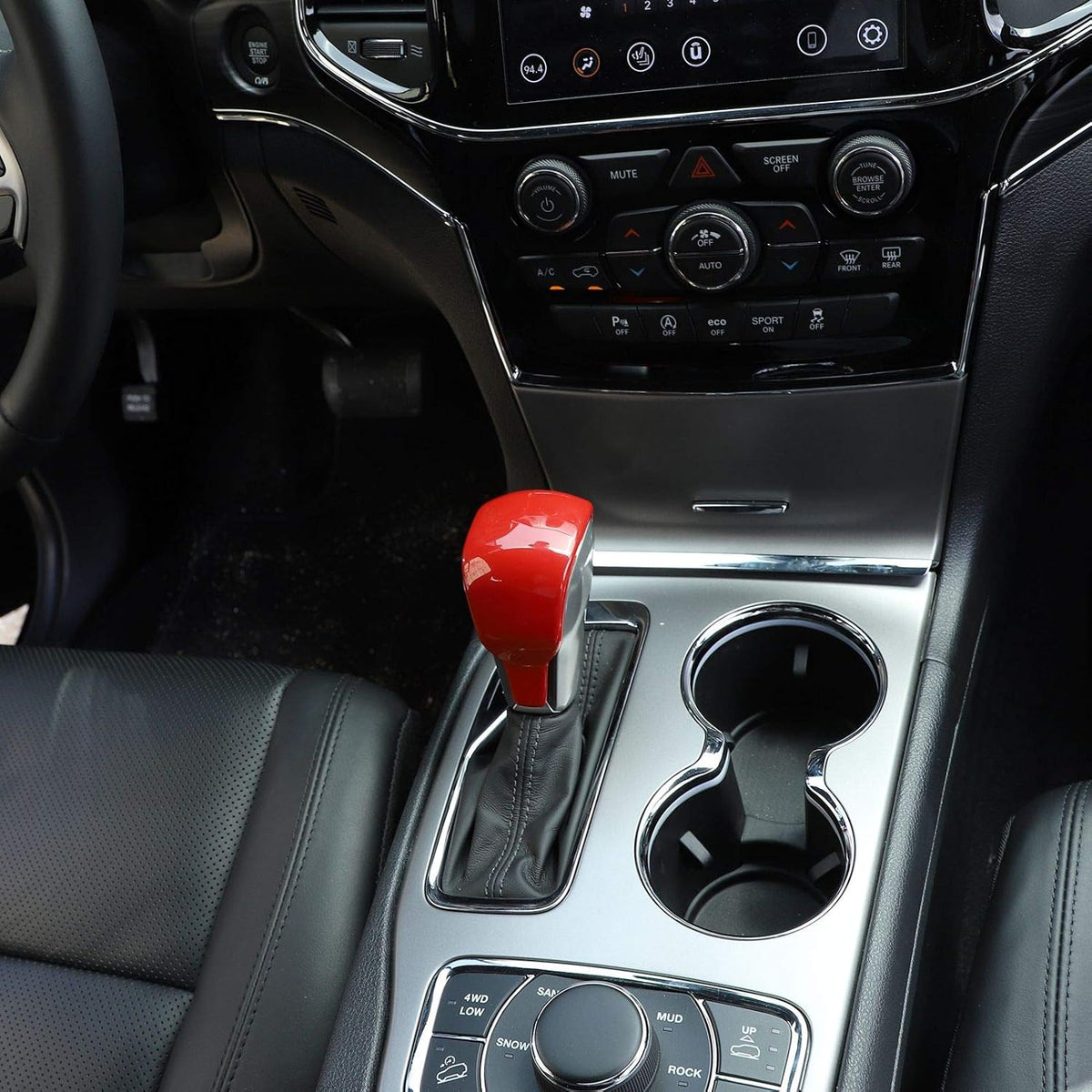 Red Gear Shift Knob Cover Pack of 2 W430091
