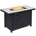 60,000 BTU Outdoor Gas Fire Table with Ceramic Tabletop G830668