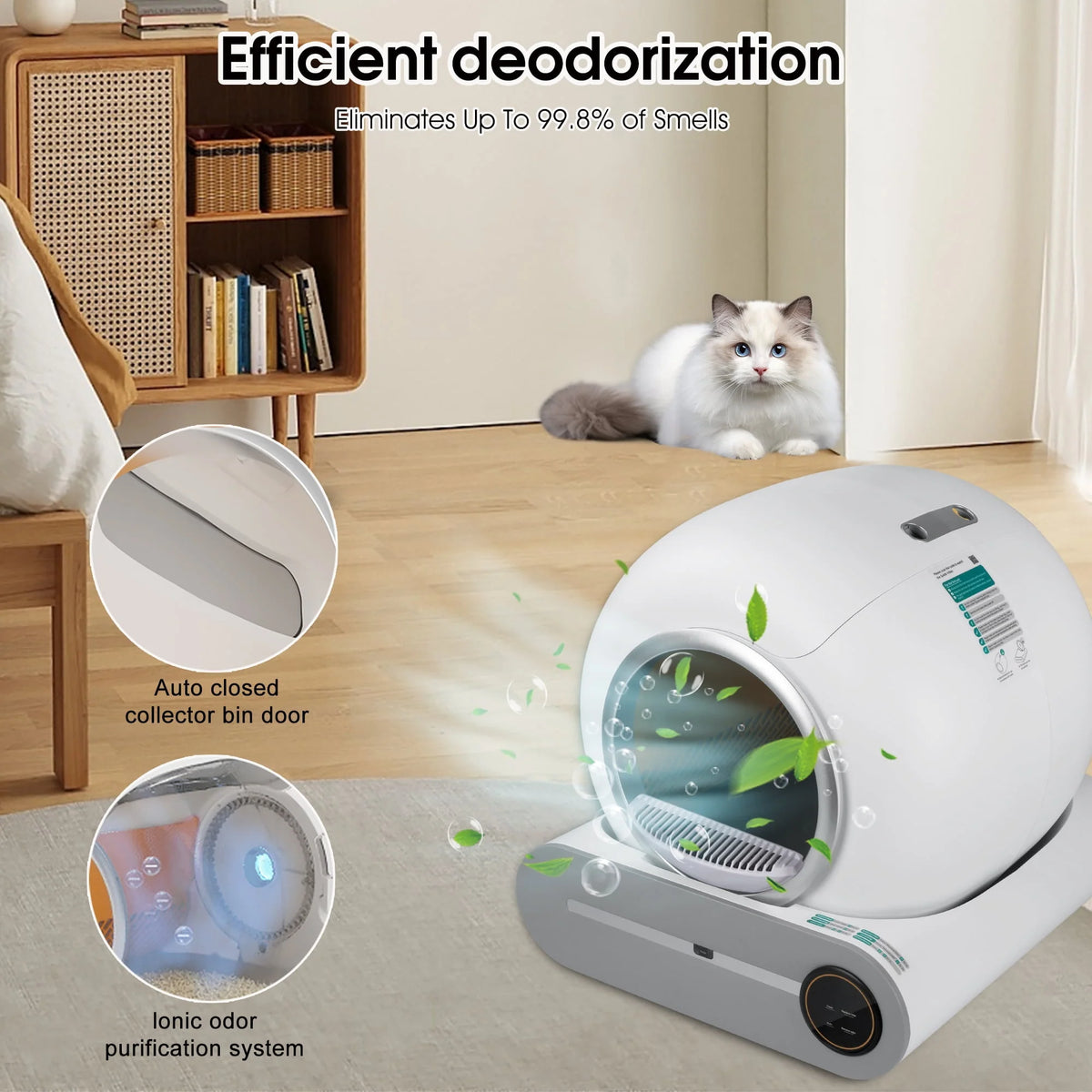Automatic Self Cleaning Cat Litter Box Q872
