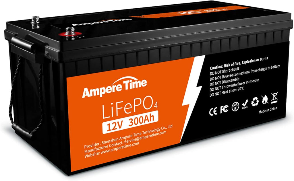 12V 300Ah Lithium LiFePO4 Battery with 200A BMS U49110