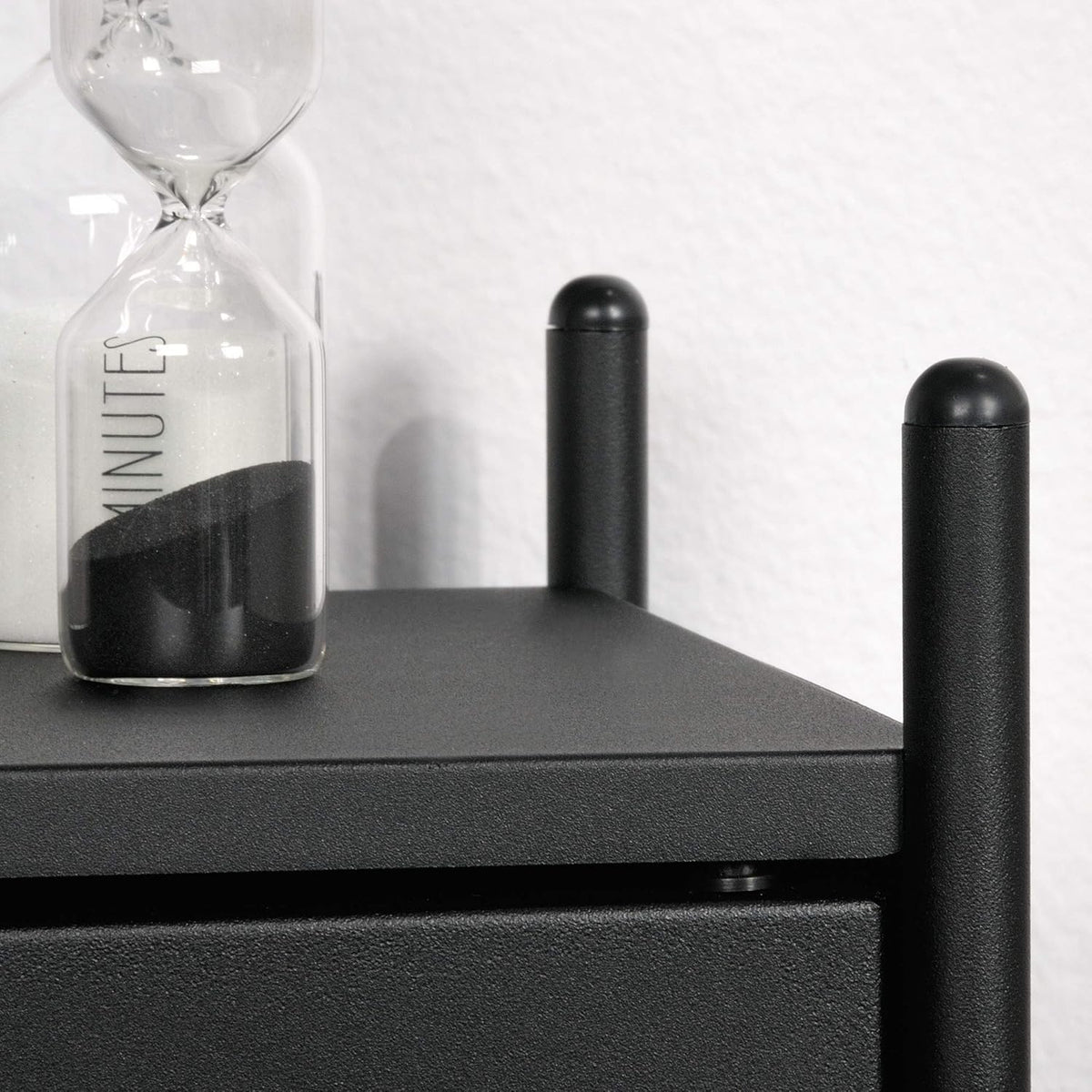 Black Storage Cabinet Q147
