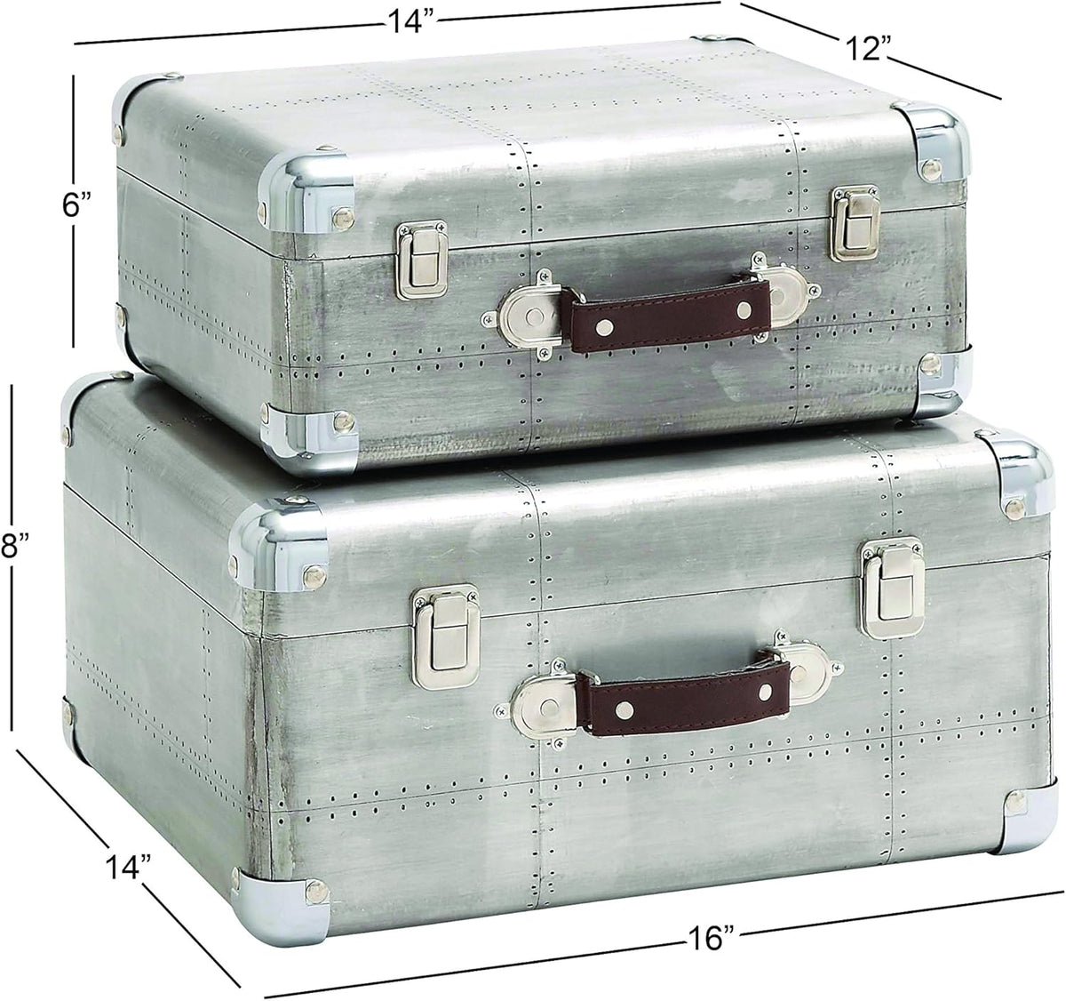 Wood Case Set of 2 E393635