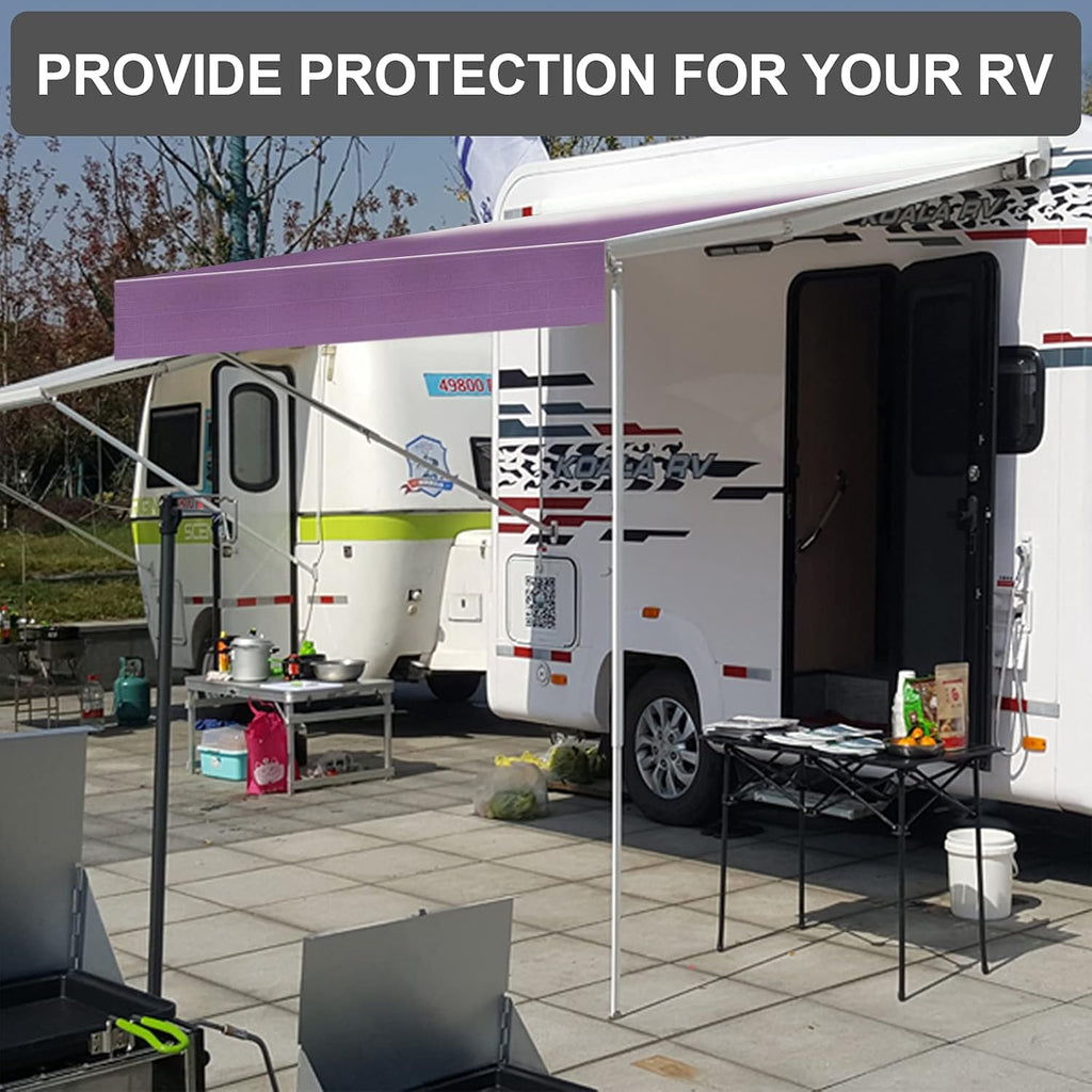 Waterproof Vinyl RV Awning Fabric Replacement 20' X780142
