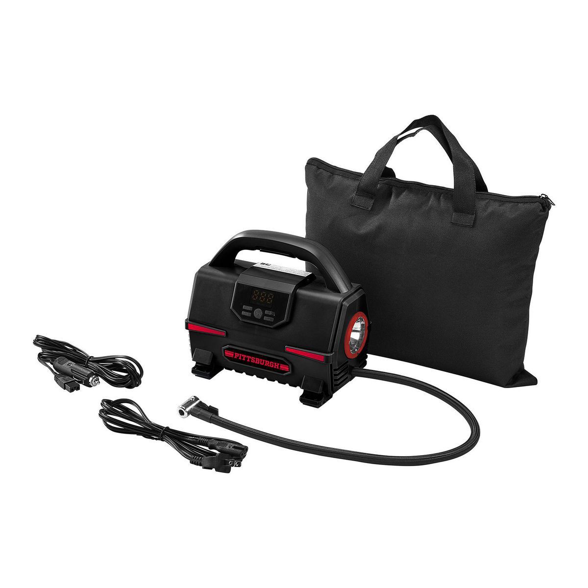 12V 120 PSI Tire Inflator with LED Light I63319