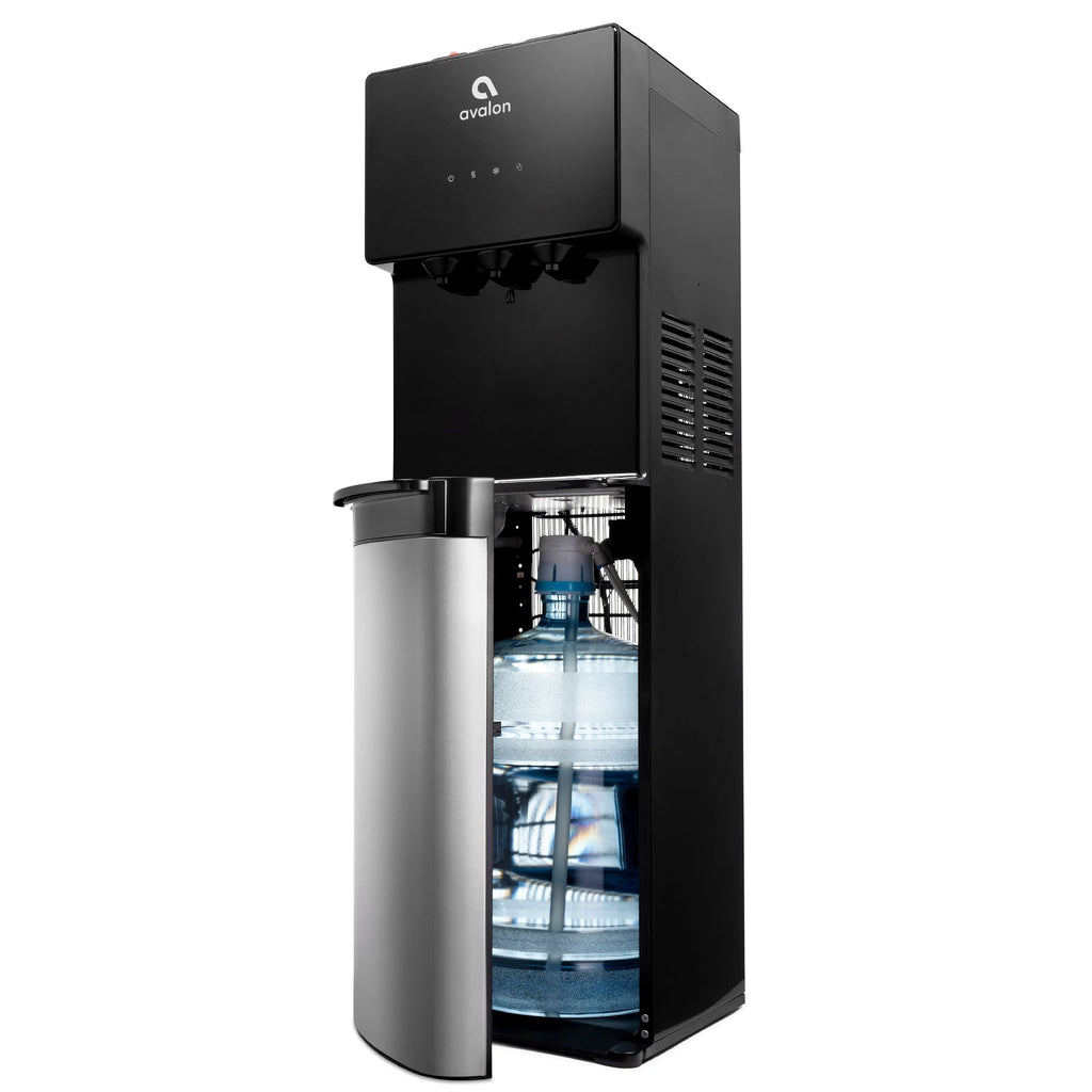 Bottom Load Water Cooler 3 Temp Stainless Black A597