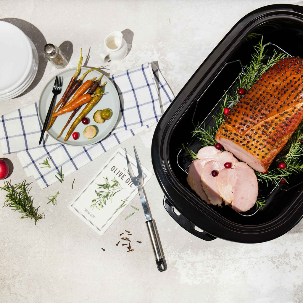 18Qt. Roaster Oven with High-Dome Lid, Black Y9639