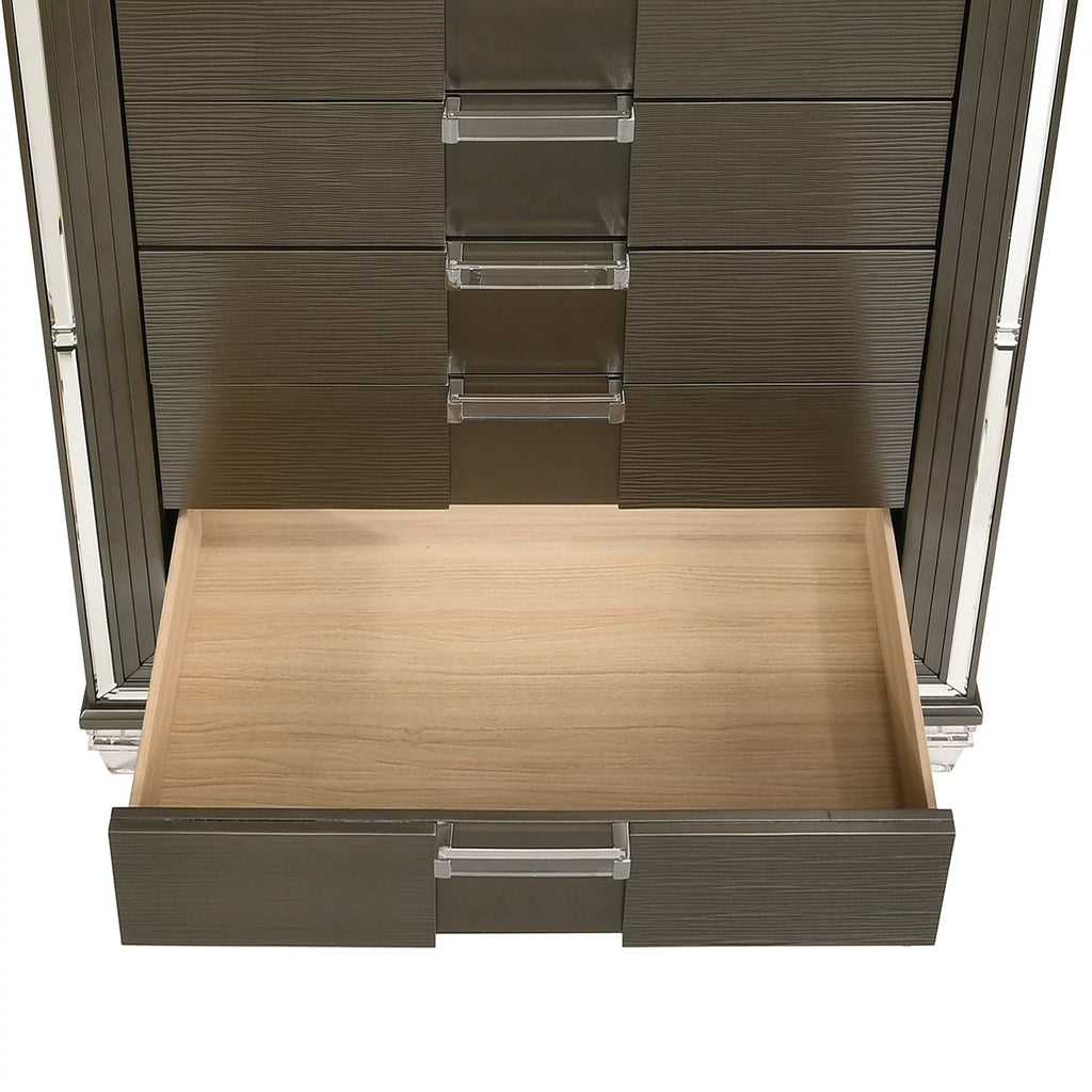 White 5-Drawer Chest O723678