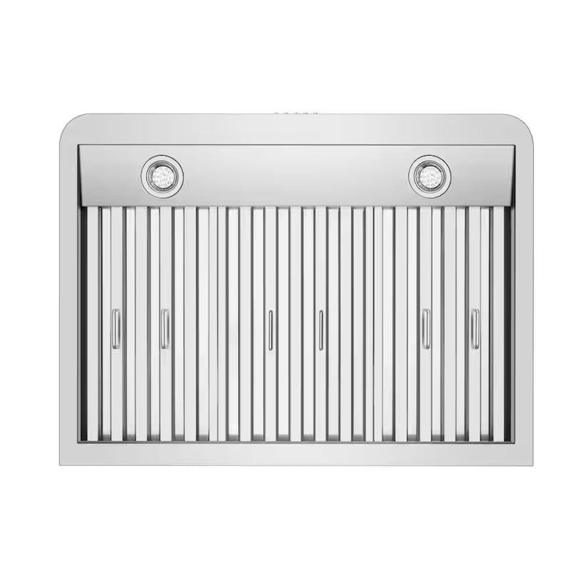 30 in. 500 CFM Ducted Under Cabinet Range Hood with LED Lights in Stainless Steel O247