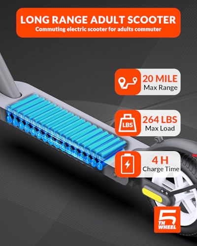 350W Motor 10" Solid Tires Electric Scooter P262