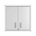 30 in. 2-Shelf Wall Mount Metal Garage Cabinet in White R556