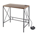 Powered Office Desk with Outlet & USB Port K579862
