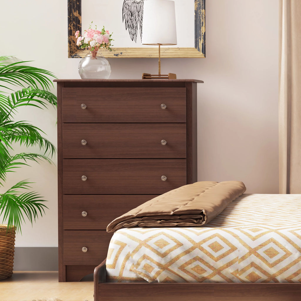 Cherry 5-Drawer Dresser K141