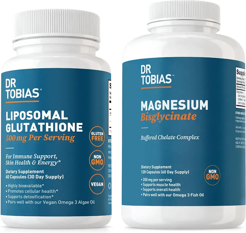 Magnesium Bisglycinate and Liposomal Glutathione N180