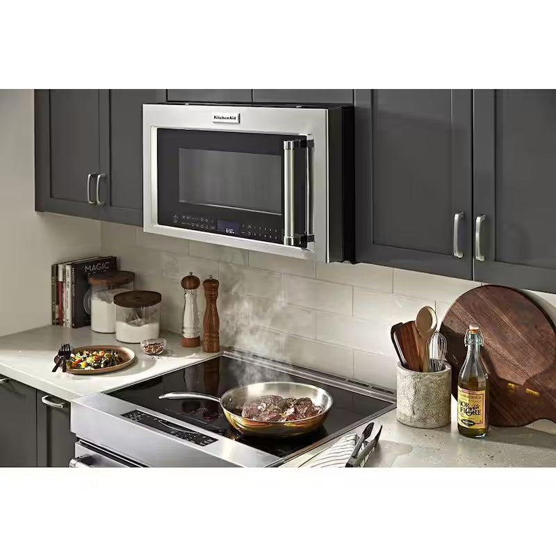 1800-Watt Over the Range Microwave with Air Fry M74241