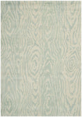 Grey Mist Wool Area Rug 4' x 6' L374