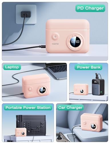 18W Fast Dual USB C Camera Battery Charger with Smart Digital Display G6816