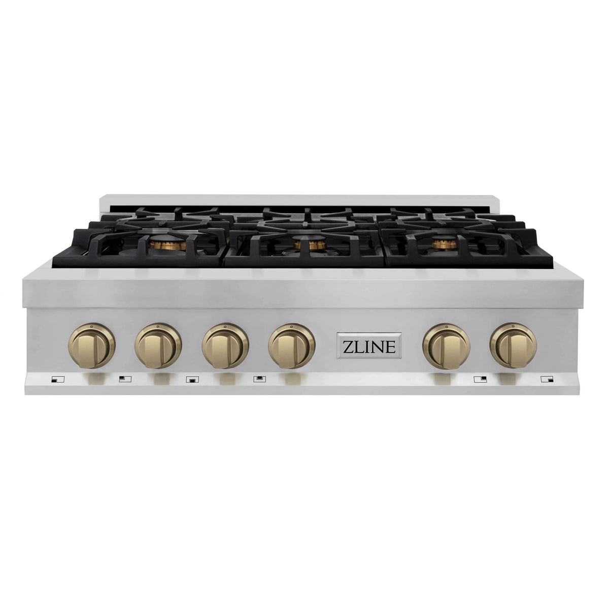 36 Inch 6 Burner Gas Rangetop Stainless Steel Z219