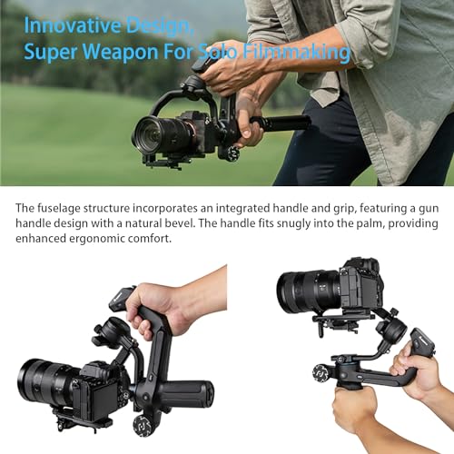 3-Axis Camera Gimbal Stabilizer with Touch Screen U69770