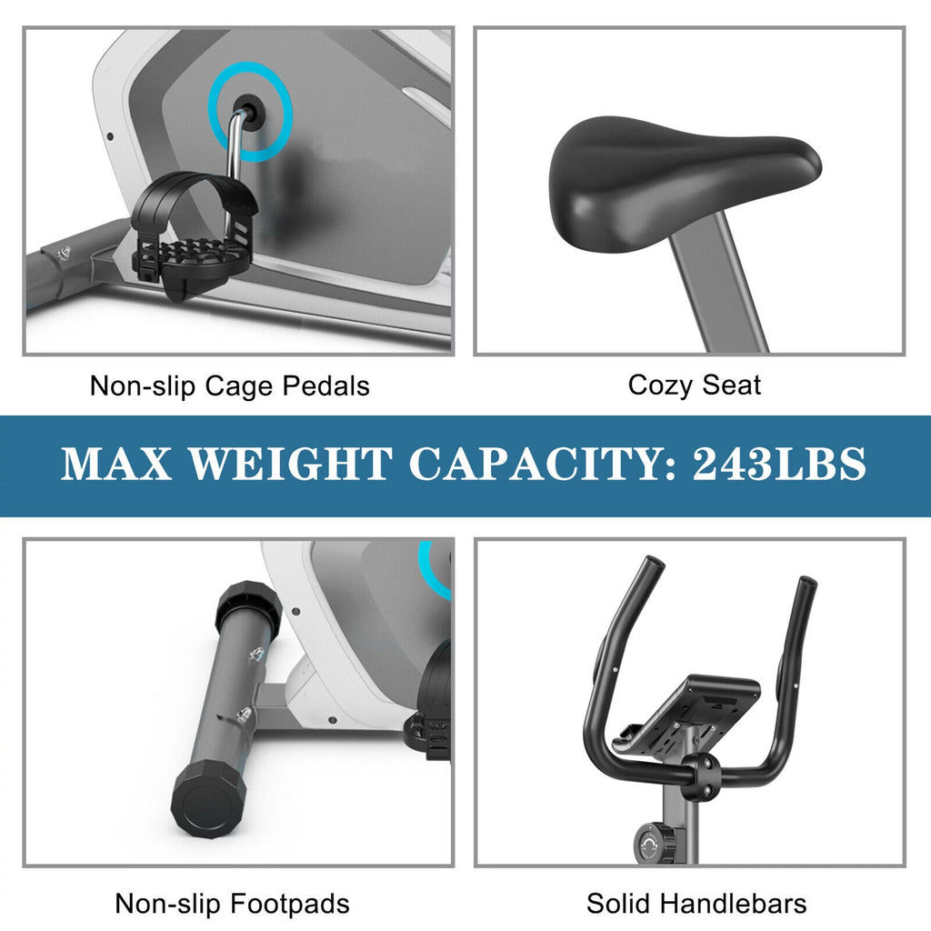 Magnetic Upright Exercise Bike W90452