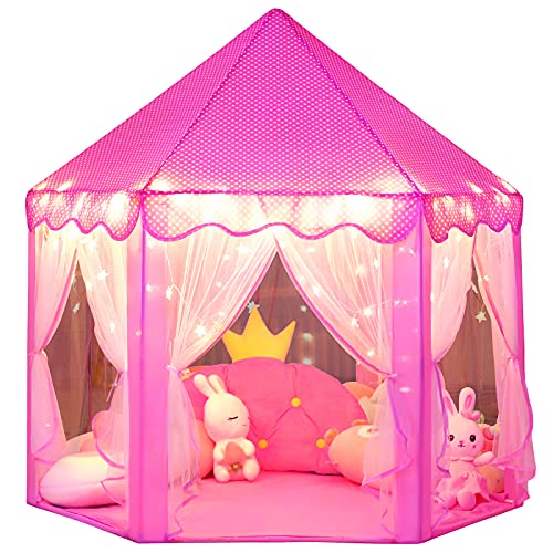 Princess Castle Play Tent Pink X2790