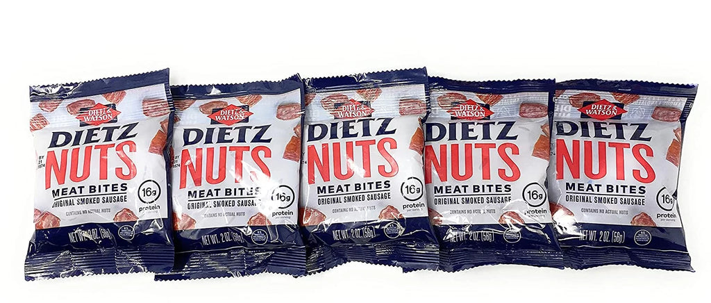 Beef Jerky Pork Jerky Meat Bites Smoked Sausage 5 Pk - 2 oz K2718