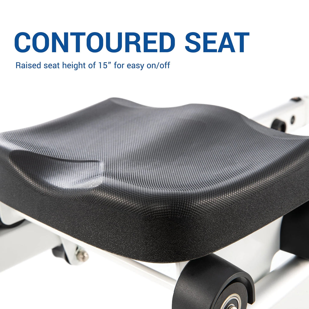 Water Rowing Machine with 6 Resistance Levels and LCD Display Z760