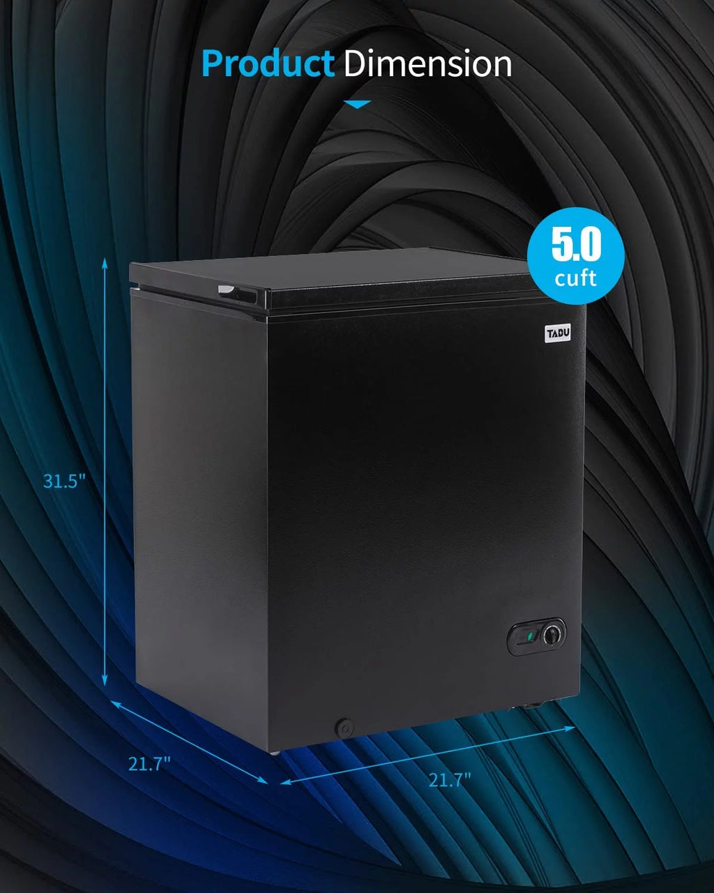 5.0 Cu ft Chest Freezer with Removable Basket S18704