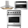 30 Propane Gas Range, Range Hood, Microwave V680864
