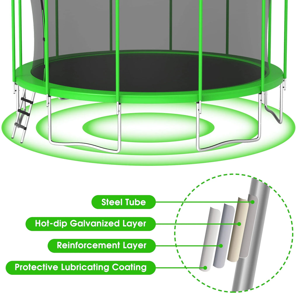 16 FT Trampoline with Enclosure Net C512311