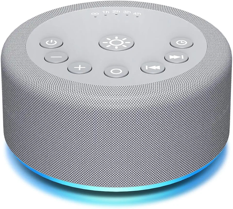 White Noise Machine 30 Non Looping Sounds 12 Lights 5 Timers F929125