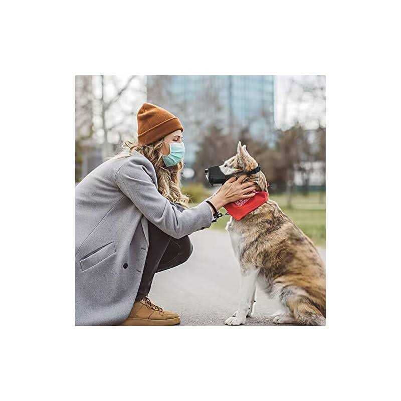 Soft Nylon Adjustable Dog Muzzle V171262