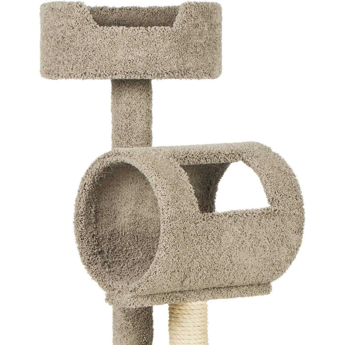 69-in Real Carpet Wooden Cat Tree C515401