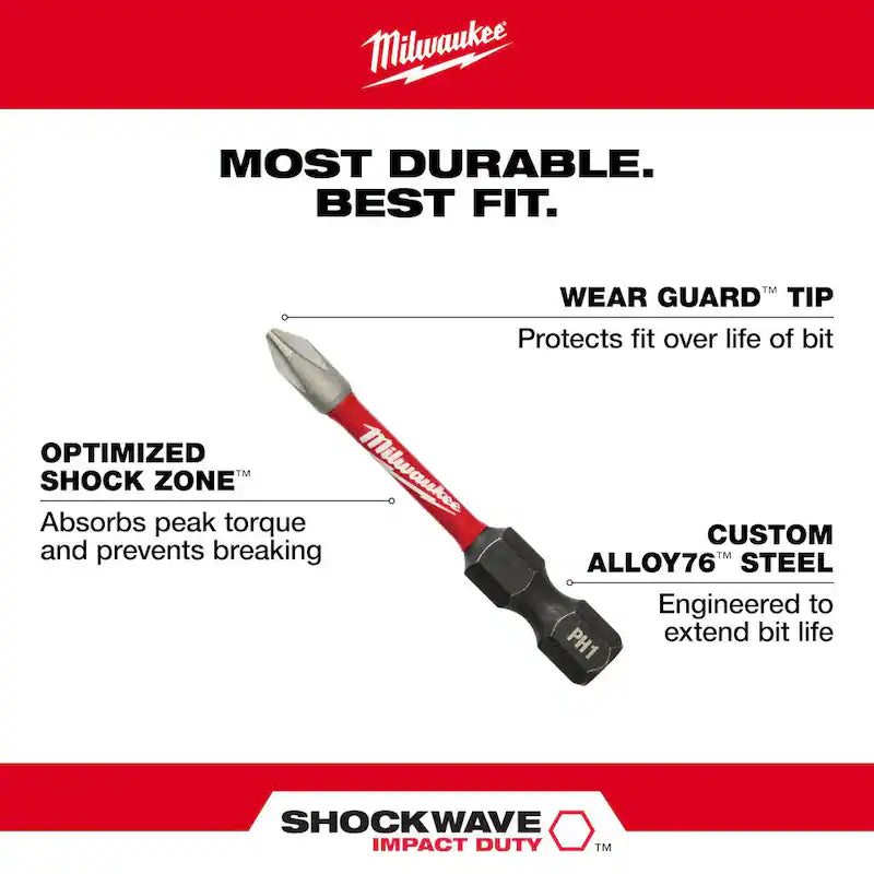 18V Lithium Ion Compact Brushless Cordless 1/4 in. Impact Driver Combo Kit with Screwdriver Bit Set B810565