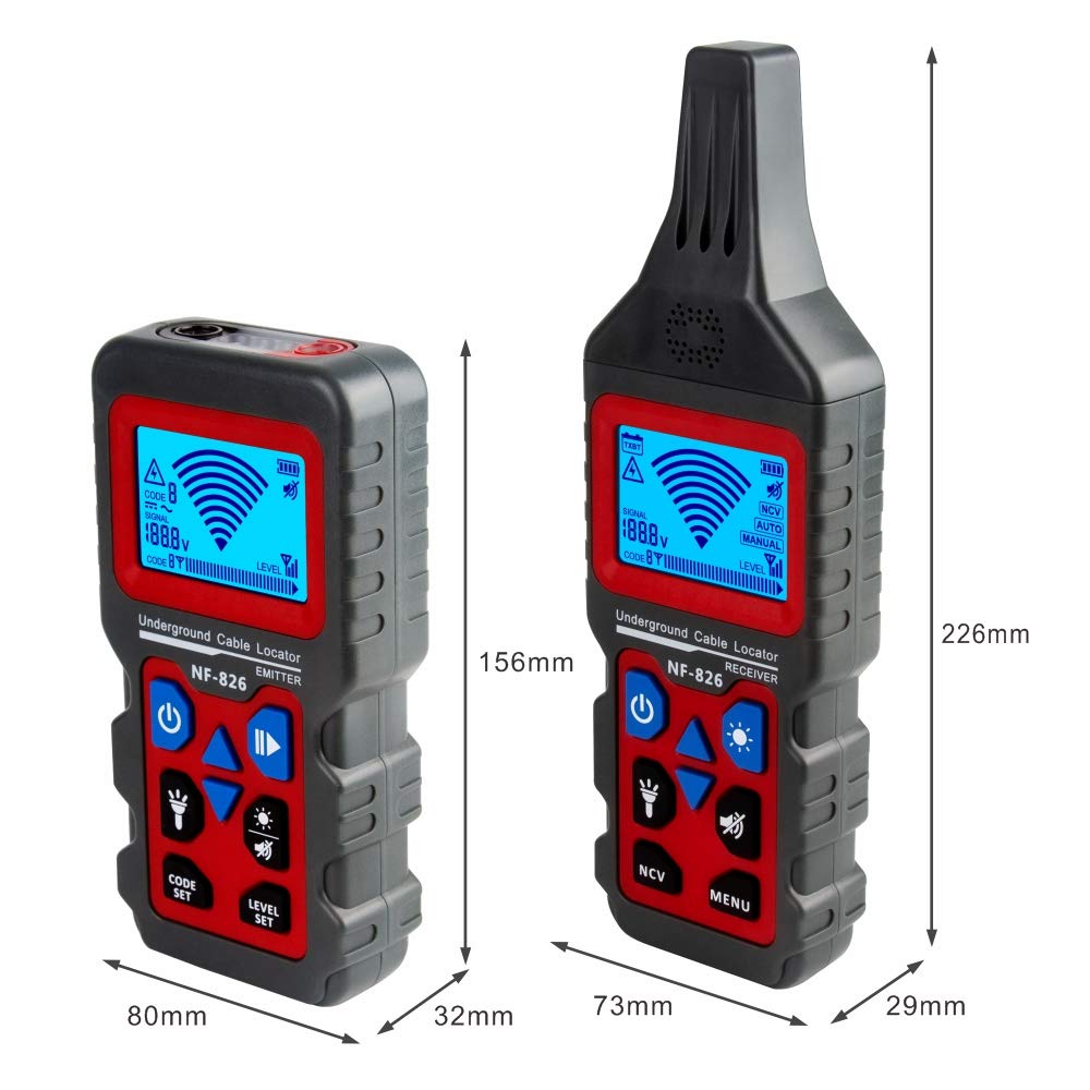 Underground Cable Tester Locator Wire Tracker Detector N6769