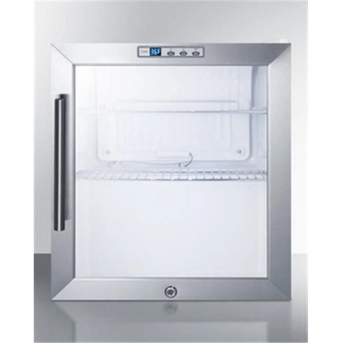 Commercially Approved Compact Beverage Center with 1.7 cu. ft. Capacity Stainless Steel B11612