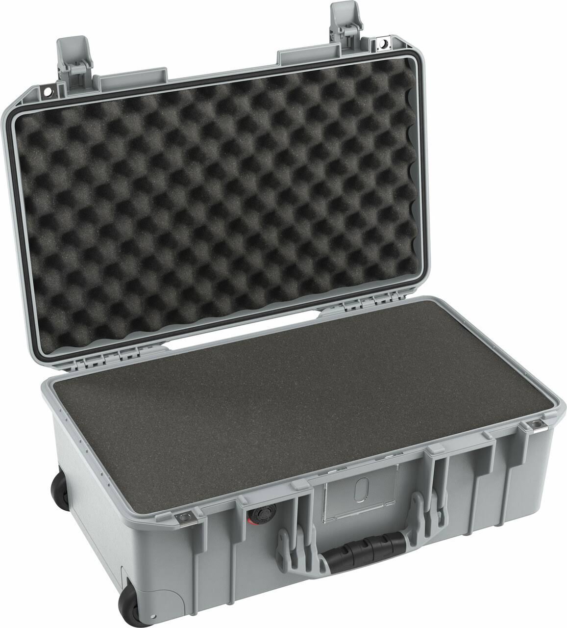 Silver Carry-On Case with Foam Y416