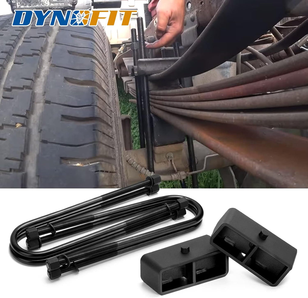 2 Inch Rear Lift Kit with Blocks and U-bolts Set I691173
