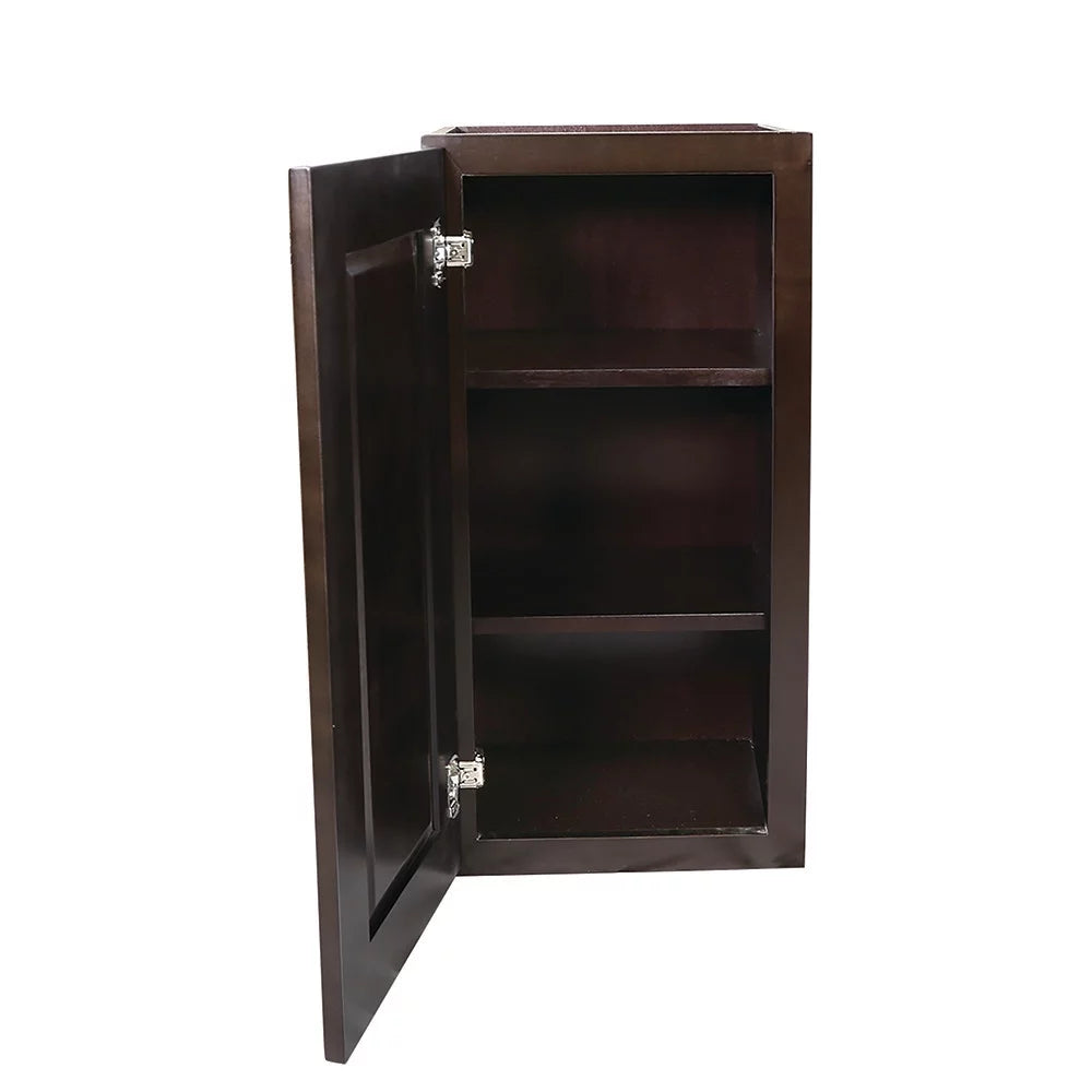 Espresso Shaker Style Wall Kitchen Cabinet 21x36x12 H60315