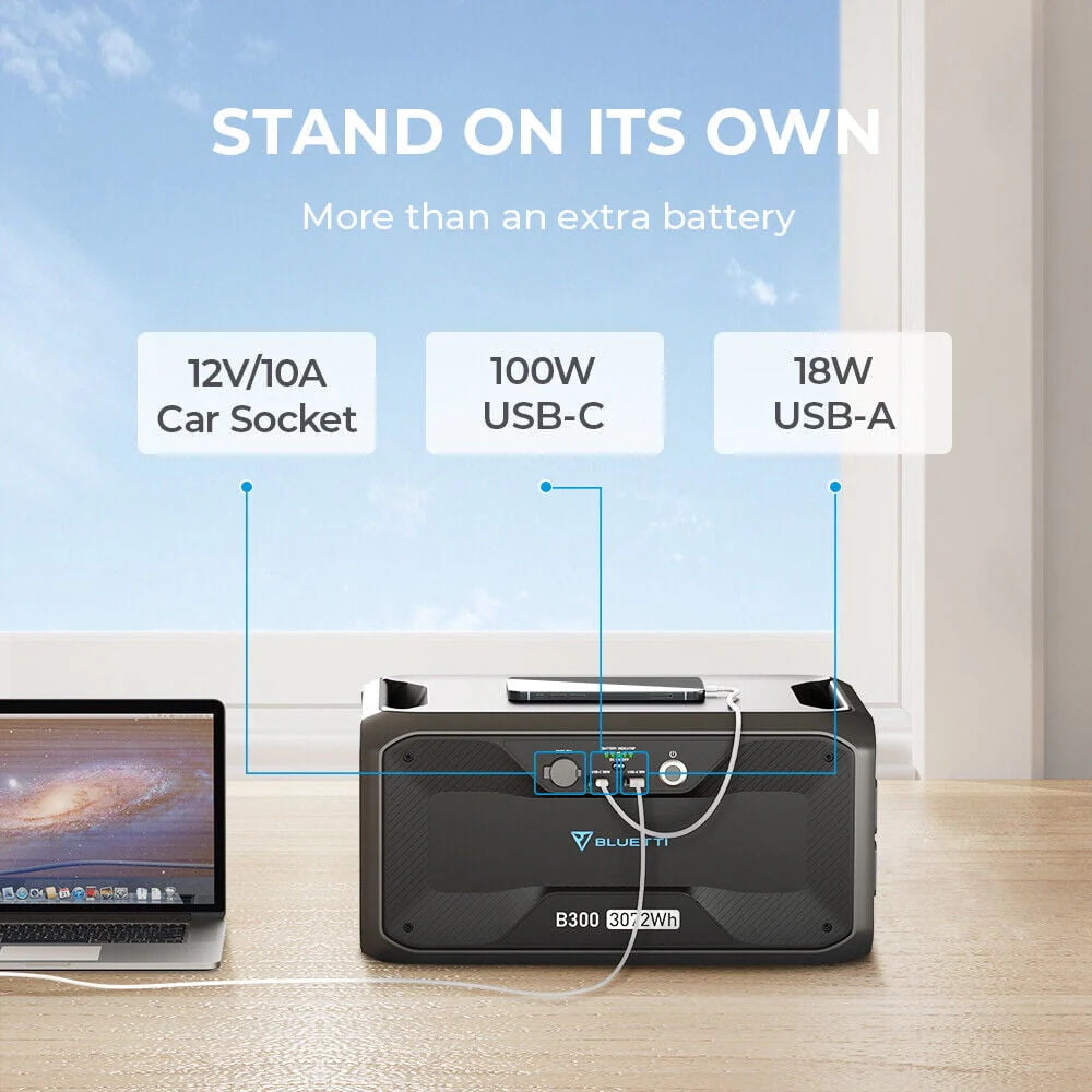 3072Wh LiFePO4 Expansion Battery F1627