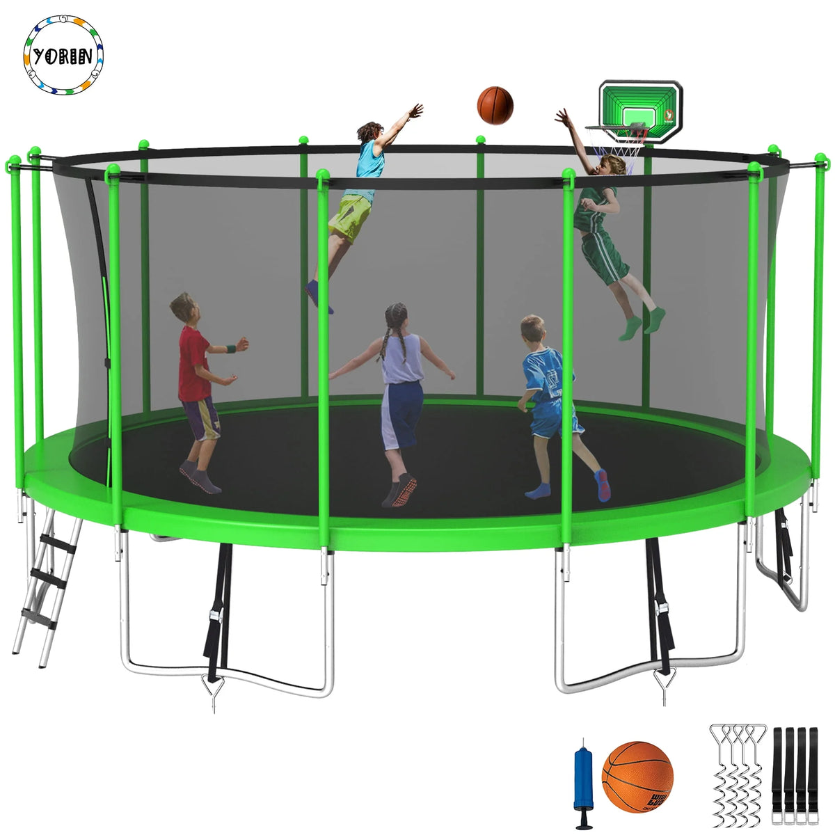 16 FT Trampoline with Enclosure Net C512311