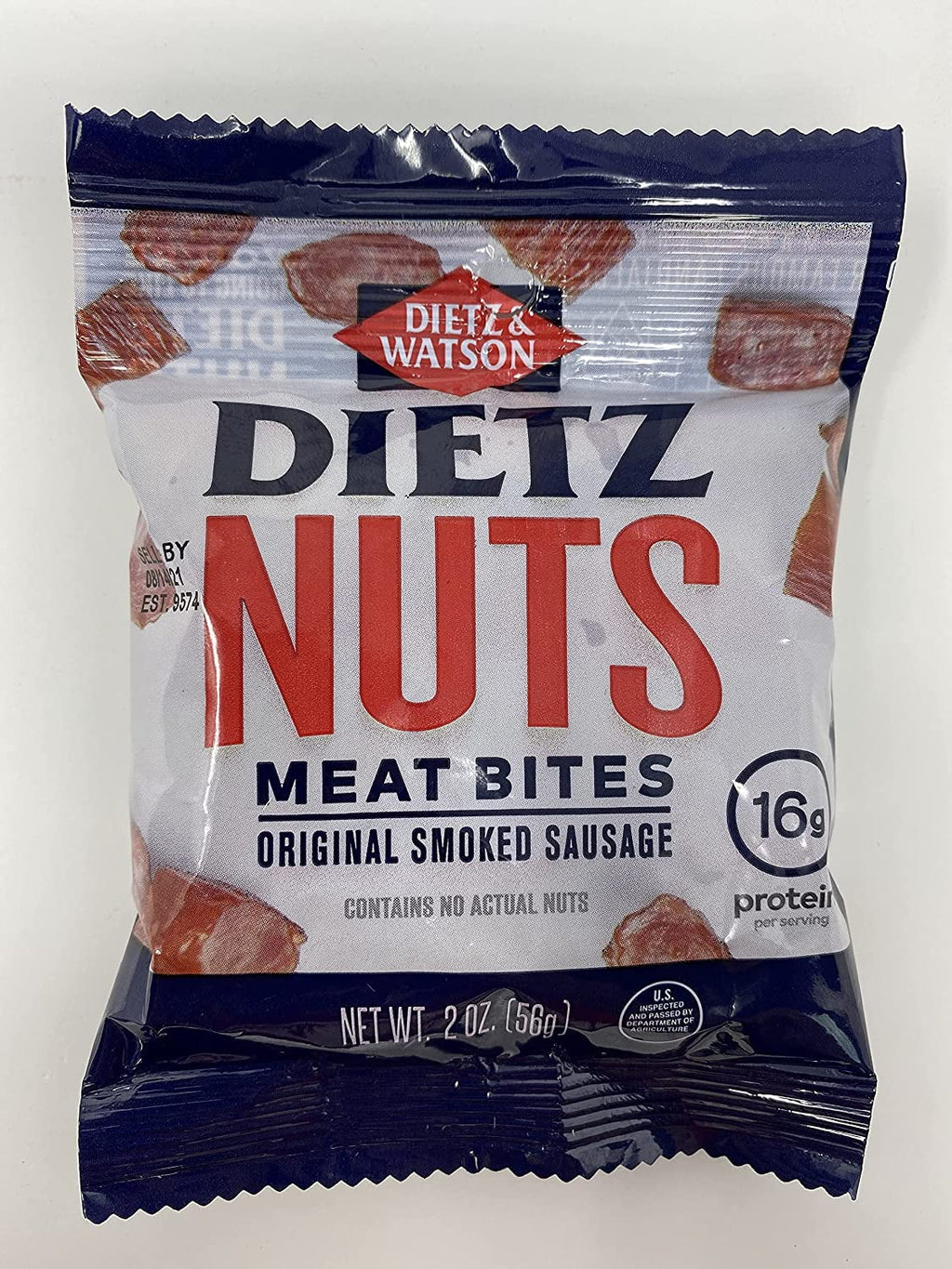 Beef Jerky Pork Jerky Meat Bites Smoked Sausage 5 Pk - 2 oz K2718